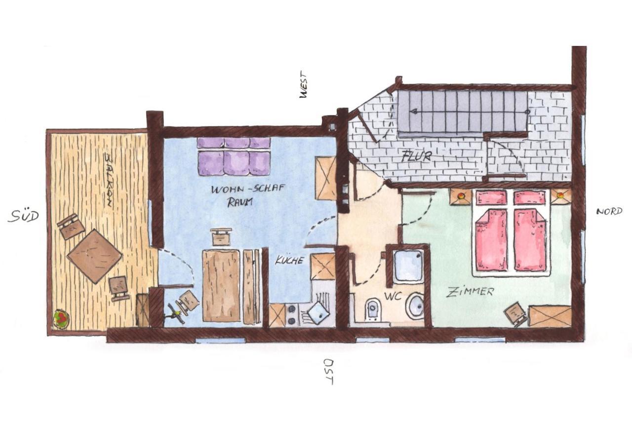 Apartament Familie Pfefferkorn Steeg Zewnętrze zdjęcie