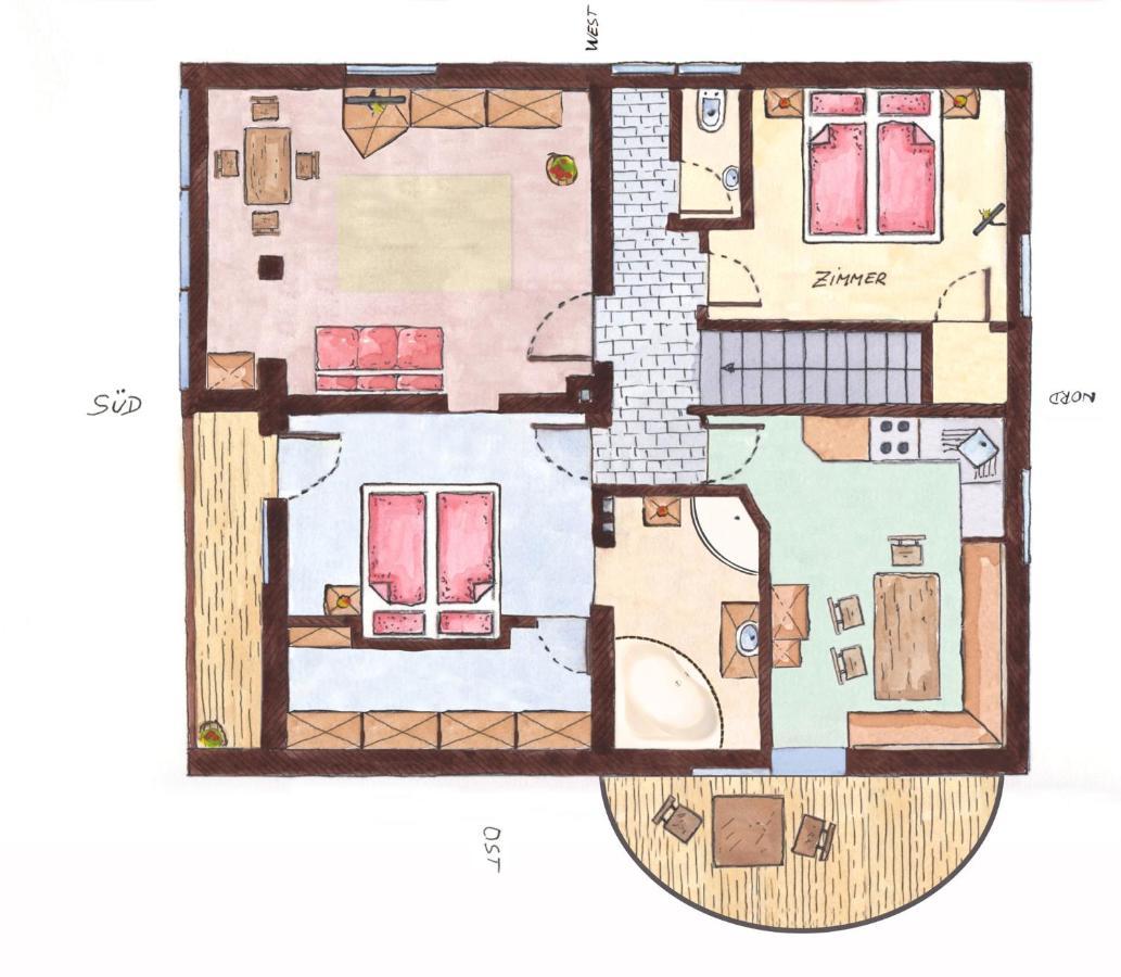 Apartament Familie Pfefferkorn Steeg Zewnętrze zdjęcie